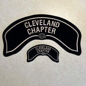 Harley Davidson embroidered HOG patches. New with tag